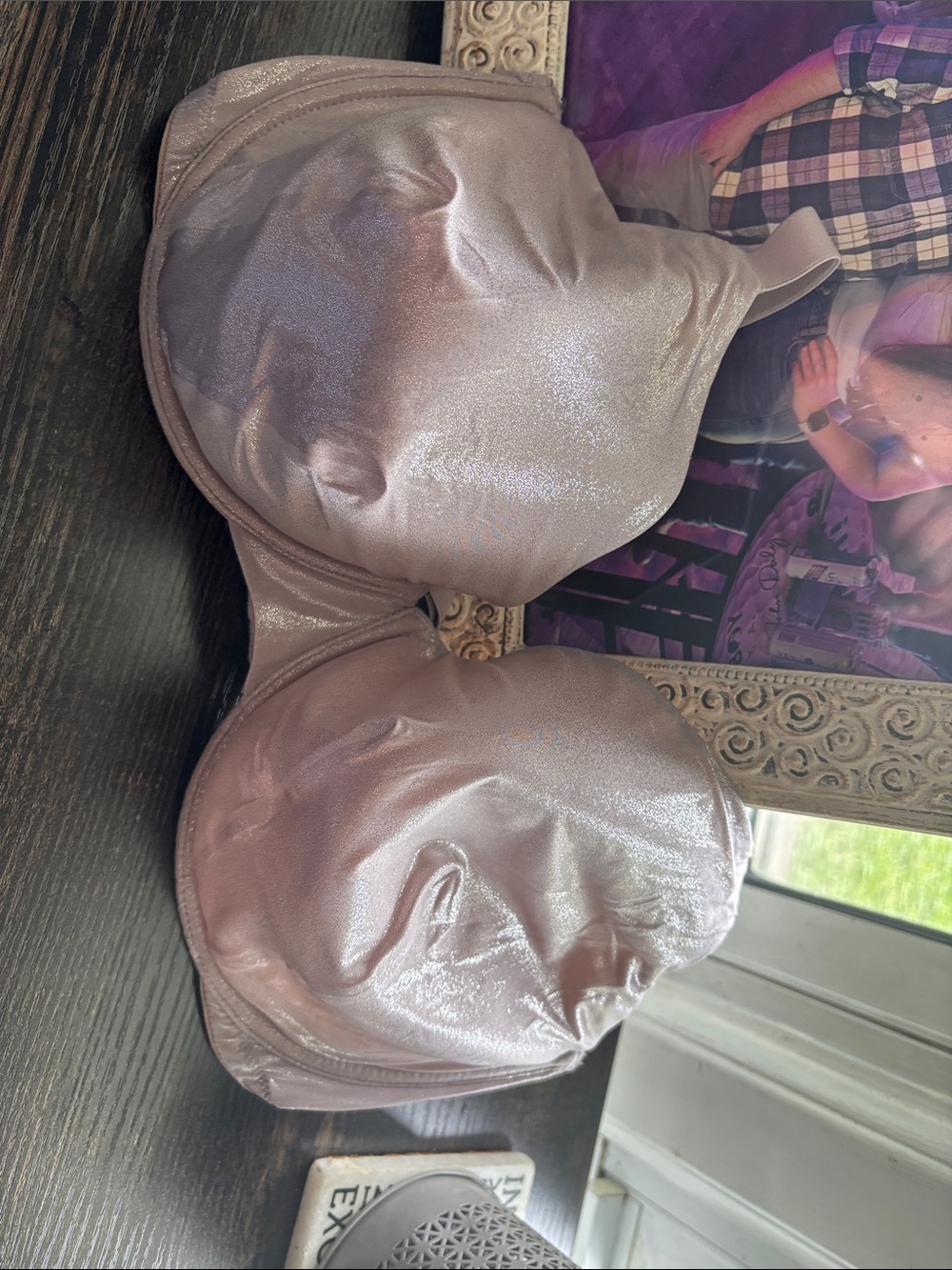 Victoria's Secret Shimmery Nude Strapless Bra